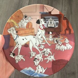 Excellent condition Bradford Exchange 101 Dalmations “Bedtime” plate